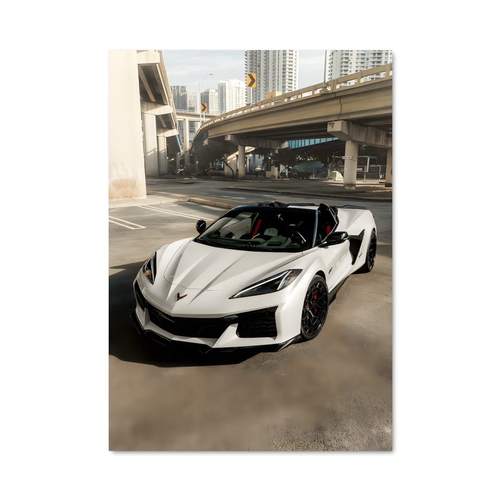 Poster Corvette en Attente